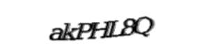 Security check image, please type the characters shown