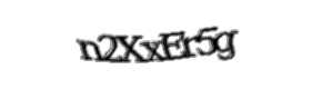 Security check image, please type the characters shown