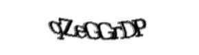 Security check image, please type the characters shown