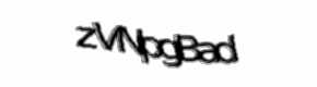 Security check image, please type the characters shown